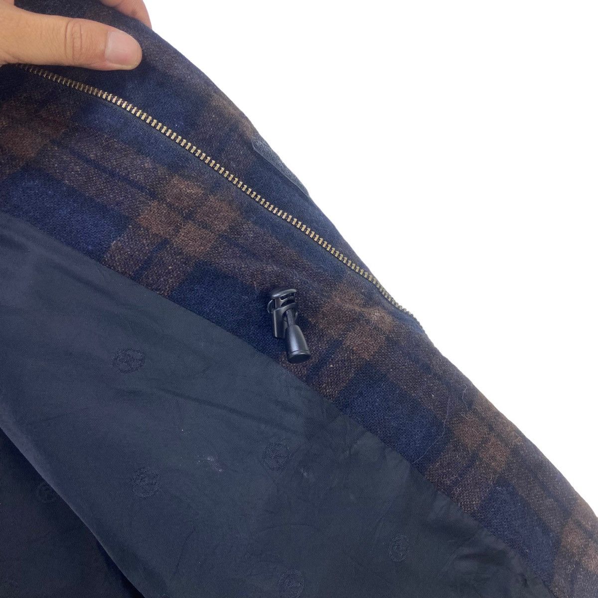 Good Enough Vintage Resonate Good Enough Checkered Plaid Wool Jacket Size US S / EU 44-46 / 1 - 16 Thumbnail