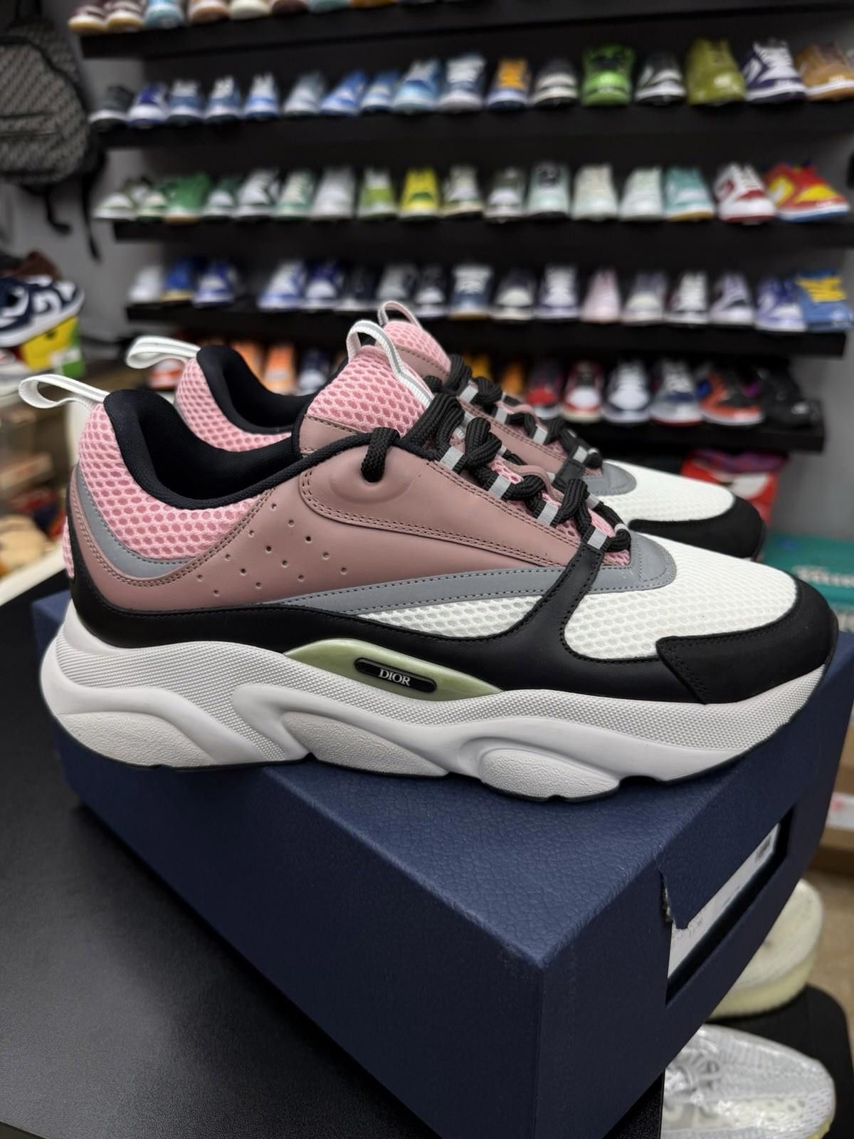 Dior Dior B22 Pink Black Size 45EU (MENS US12) $1300 Discontinued Size US 12 / EU 45 - 12 Thumbnail