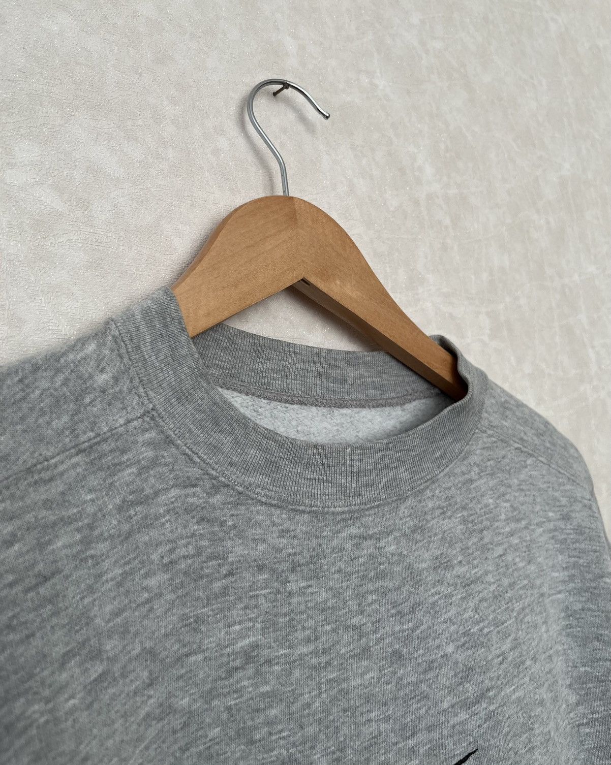 Nike Vintage Nike Big Swoosh Sweatshirt 90s Size US M / EU 48-50 / 2 - 3 Thumbnail