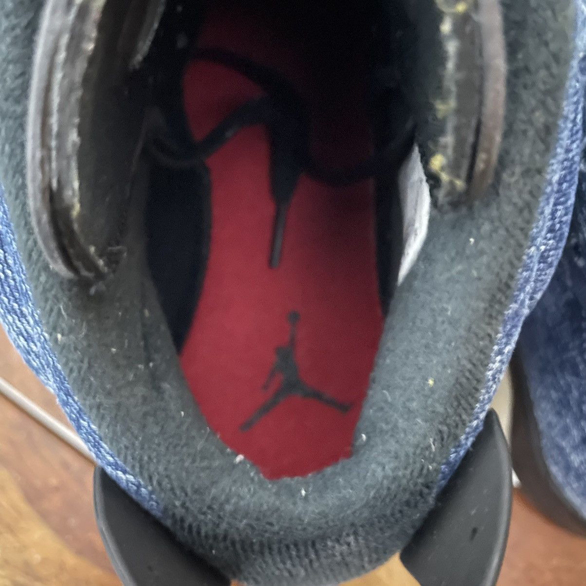 Jordan Brand × Nike Nike Air Jordan 6 Retro Washed Denim Mens US Size 11.5 Size US 11.5 / EU 44-45 - 7 Thumbnail