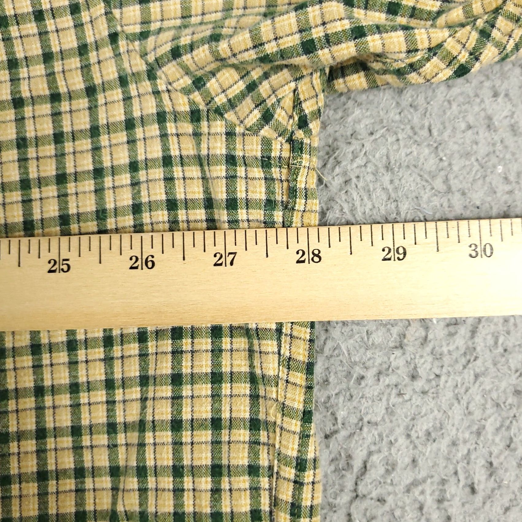 Abercrombie & Fitch Abercrombie & Fitch Shirt Mens XL Beige Plaid Button-Up Long Sleeve Casual Workwear Modern Classic Preppy Size US XL / EU 56 / 4 - 5 Thumbnail