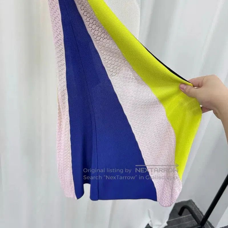Dior Dior Asymmetric Summer Dress in Multi. Size S / US 4 / IT 40 - 4 Thumbnail