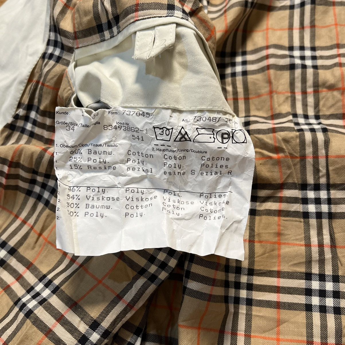 Burberry Vintage Burberrys London Nova Plaid Fireman's Jacket Size US M / EU 48-50 / 2 - 16 Thumbnail