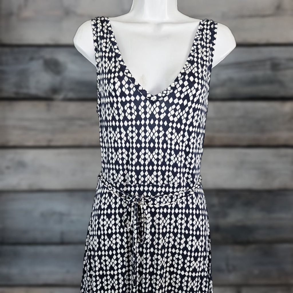 Loft **Womens Ann Taylor LOFT Blue Maxi V-Neck Size Small Sleeveless** User: **Ann Taylor LOFT Womens Blue Maxi V-Neck Size Small Sleeveless** Size S / US 4 / IT 40 - 1 Thumbnail