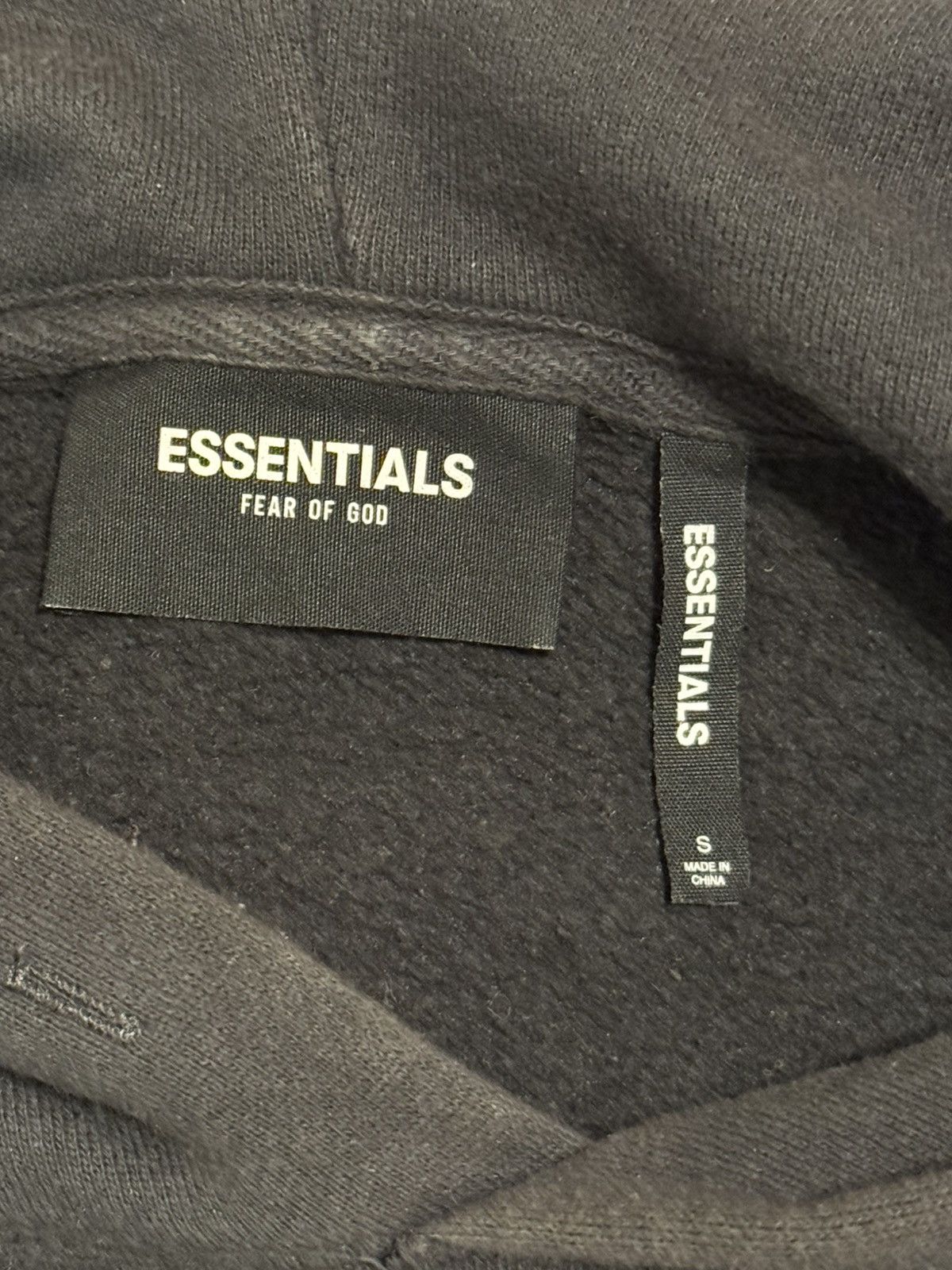 Fear of God Fear of God Essentials FW19 3M Graphic Hoodie Black SZ S💥 Size US S / EU 44-46 / 1 - 12 Thumbnail