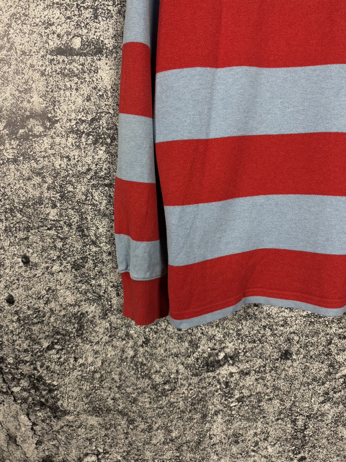 Gant Men’s GANT Long Sleeve Striped Polo Shirt Rugby Style XL Size US XL / EU 56 / 4 - 13 Thumbnail