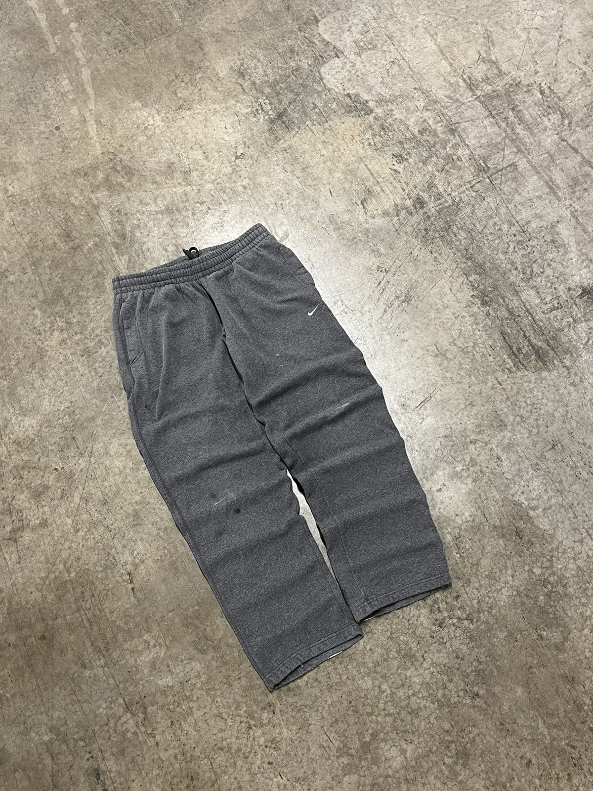 Nike × Vintage Nike sweatpants y2k baggy fit wide leg rare hype skater Size US 32 / EU 48 - 2 Thumbnail