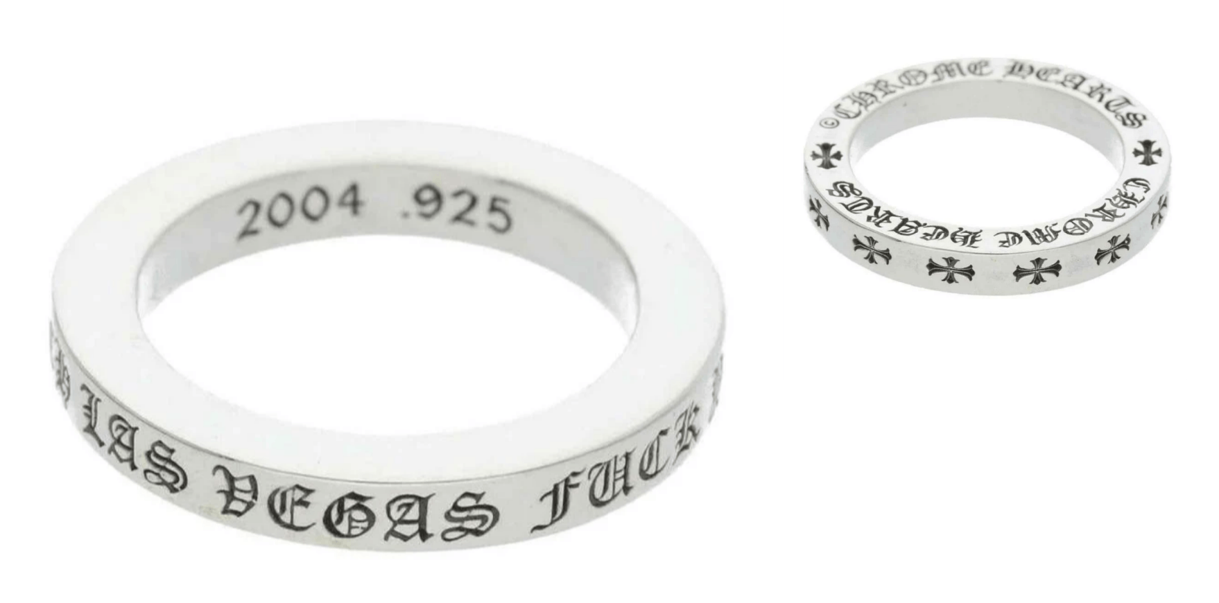 Chrome Hearts 【FUCK YOU】リング Chrome Hearts Fuck You Ring - 6mm Spacer┃Shop Now