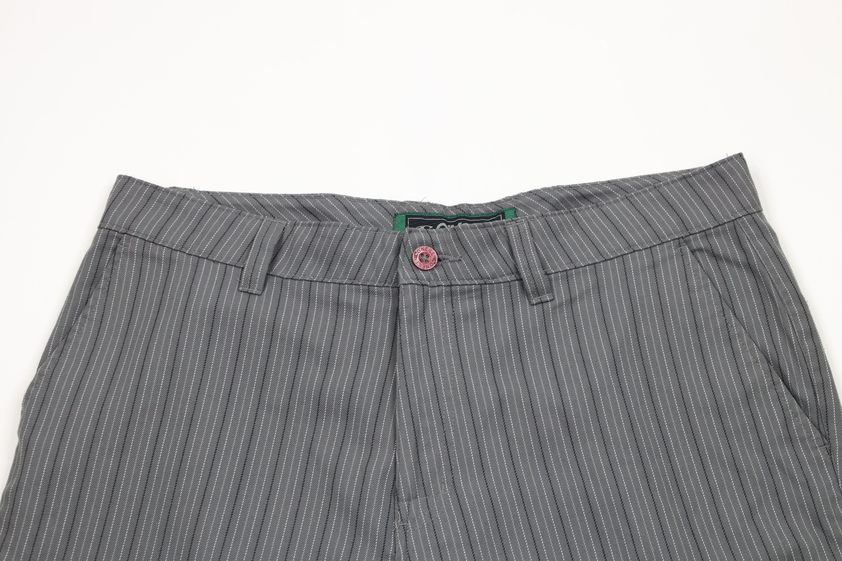 O'Neill × Vintage Vintage O'Neill Surfing Faded Striped Baggy Fit Shorts Gray Size US 36 / EU 52 - 2 Thumbnail