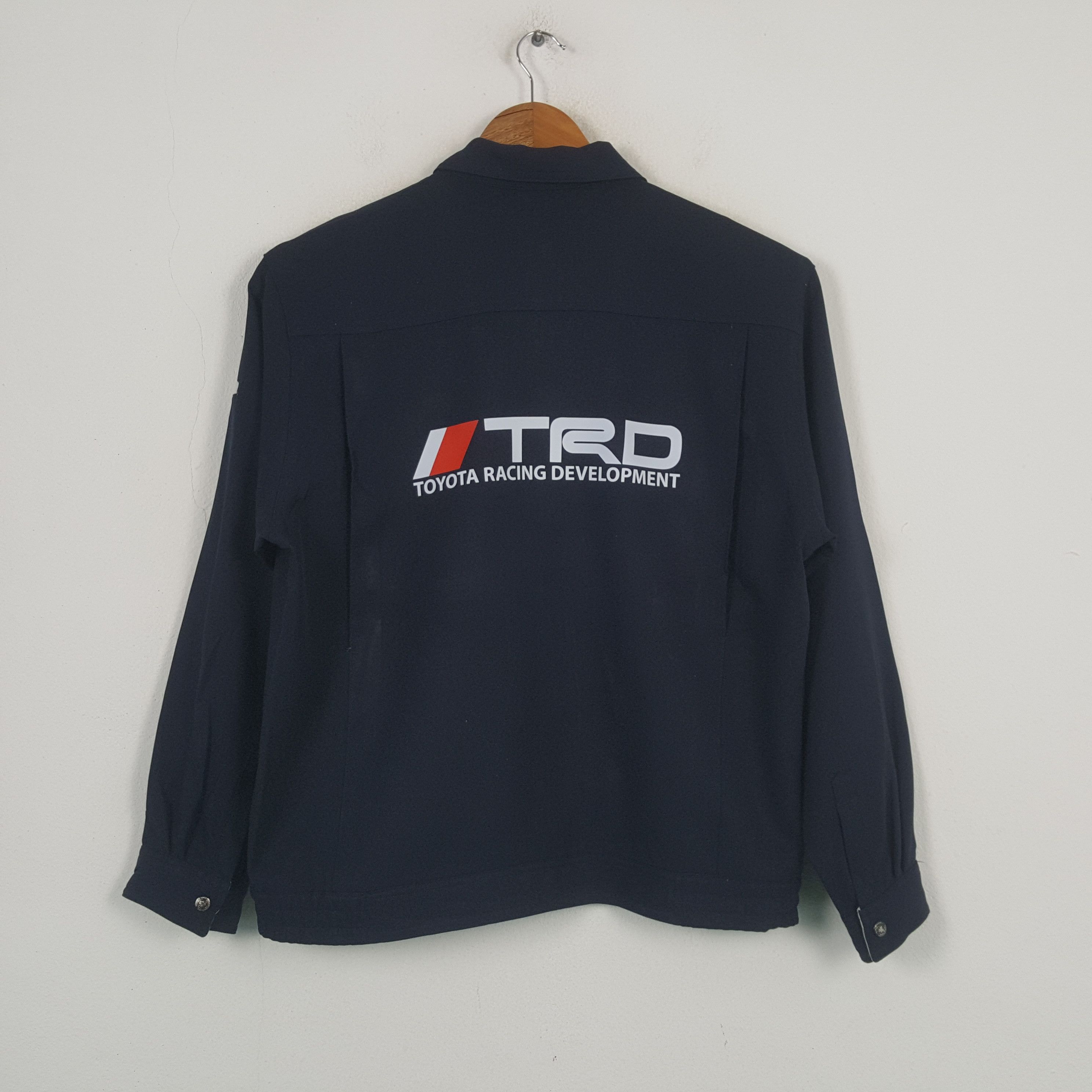 Japanese Brand × Vintage Vintage TRD Toyota Motorsports Racing Custom Jacket C284N17 Size US L / EU 52-54 / 3 - 1 Thumbnail