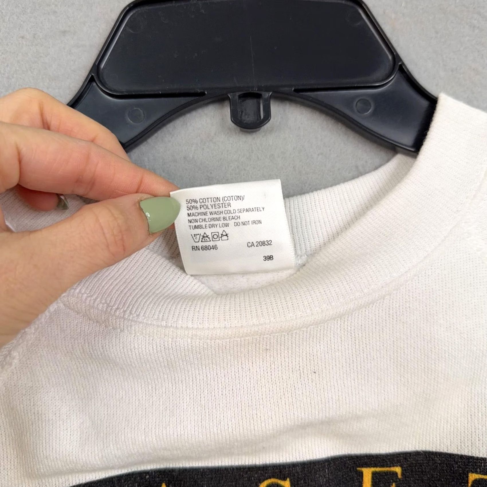 Tultex Vintage Food Sweatshirt Mens Medium NASFT Show San Francisco 1994 90s Size US M / EU 48-50 / 2 - 4 Thumbnail