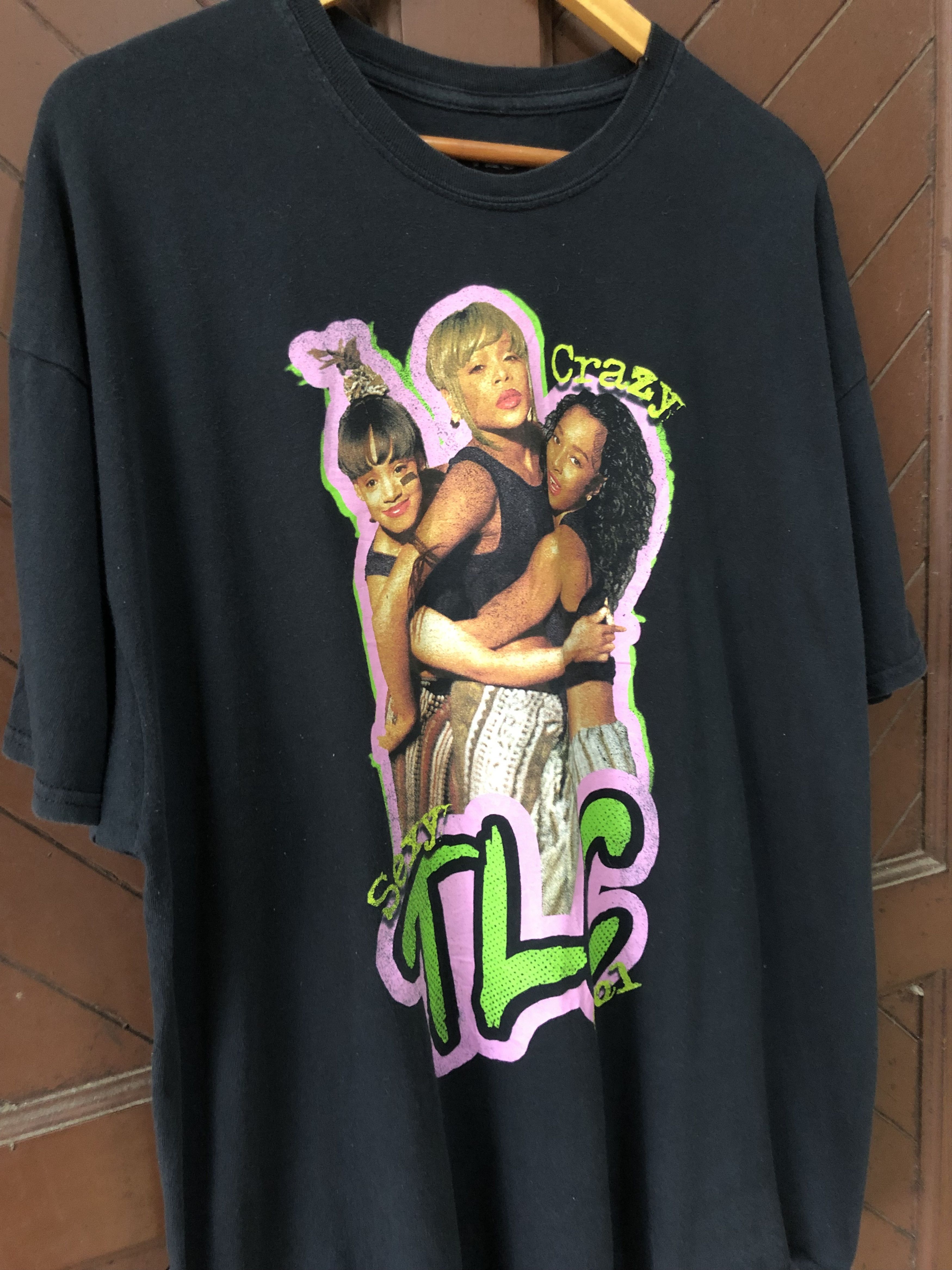 Rap Tees Female Group TLC Crazy Sexy Cool Rap Hip Hop Tee Size XXL Size US XXL / EU 58 / 5 - 2 Thumbnail
