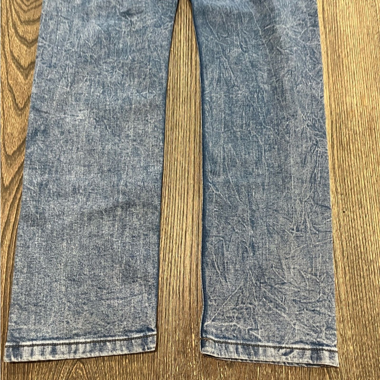 Wrangler Wrangler Tapered Jeans Slim Fit Stretch Pockets Denim 14R Size 36" / US 14 / IT 50 - 10 Thumbnail