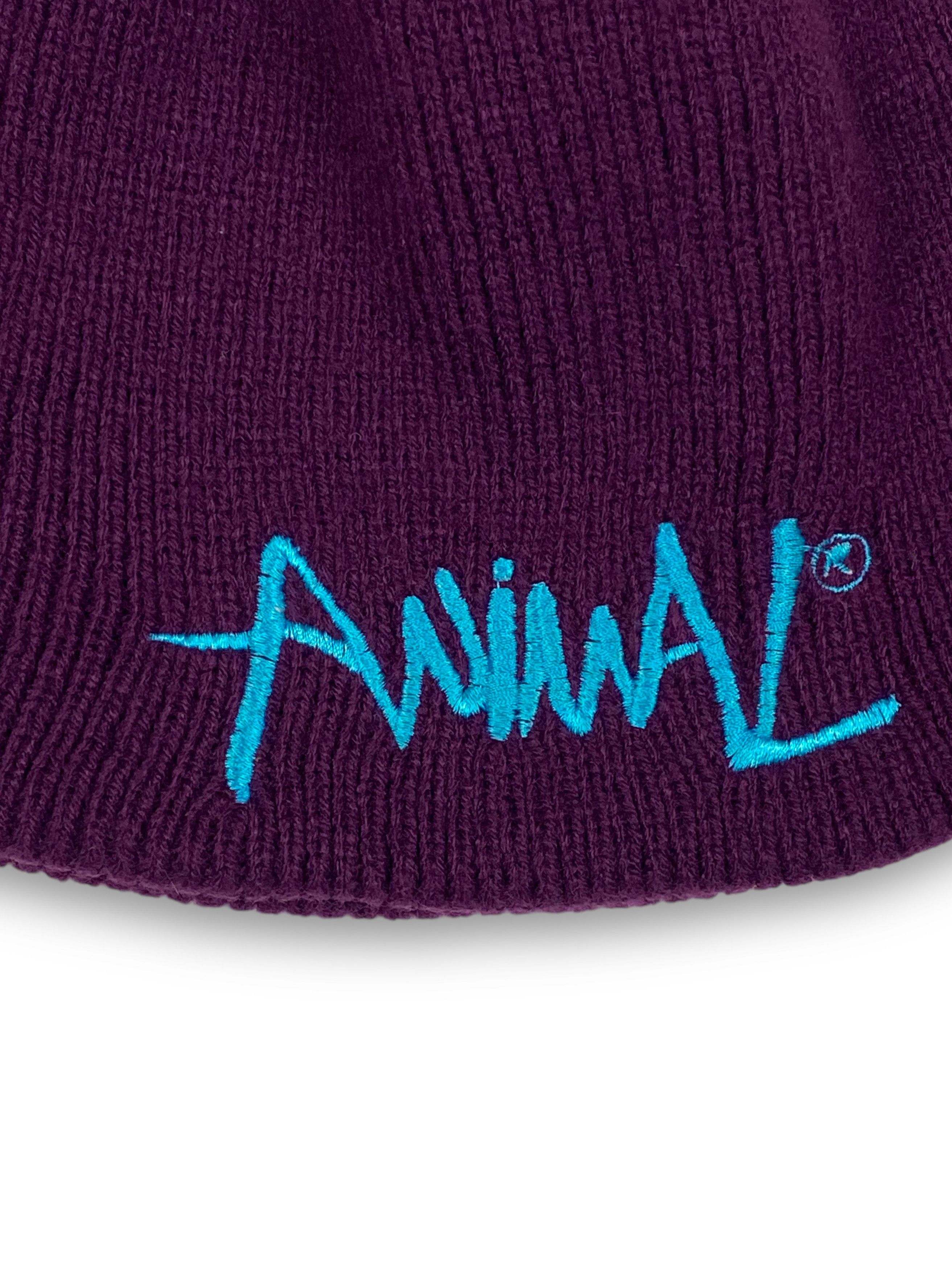 Other Vintage ANIMAL Reversible Skater Beanie Y2k M629 Size ONE SIZE - 4 Thumbnail