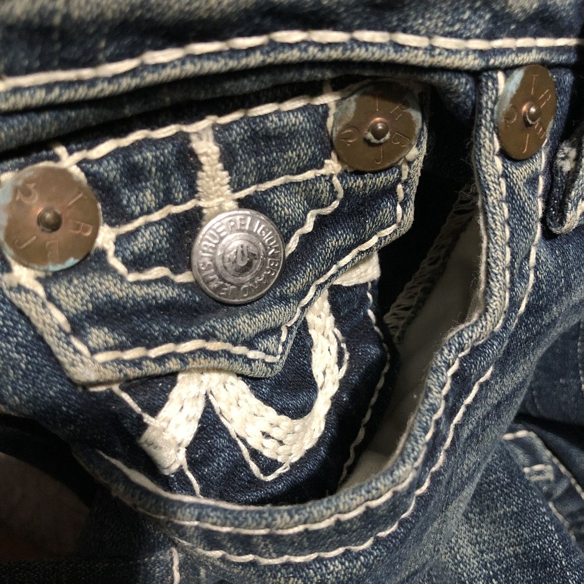 If Six Was Nine × True Religion TRUE RELIGION RAINBOW JOEY DENIM Size 26" / US 2 / IT 38 - 9 Thumbnail