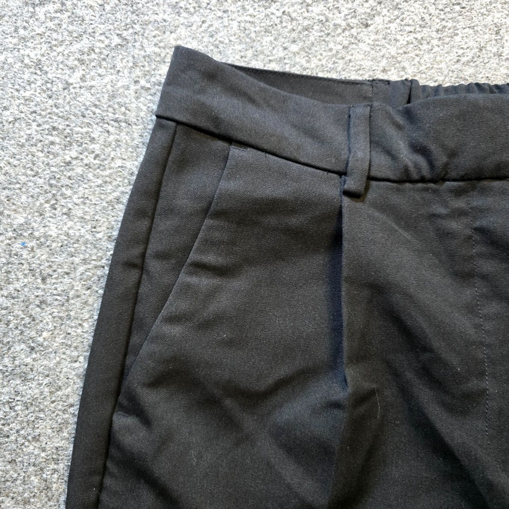 Old Navy Old Navy Pants Womens Large Black Wide-Leg Pleated High Rise Career/Workwear Dress Pants Size 36" / US 14 / IT 50 - 3 Thumbnail