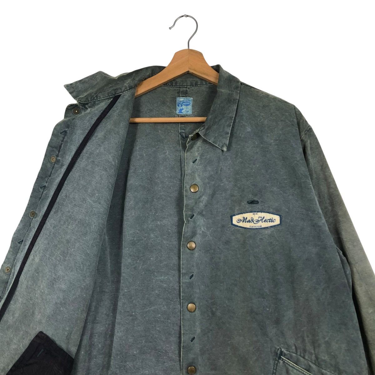 Hysteric Glamour 🔥VINTAGE CHORE WORK JACKET MAD HECTIC CLASSIC CLUB Size US L / EU 52-54 / 3 - 14 Thumbnail