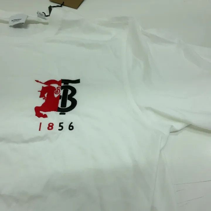 Burberry Burberry Burberry Logo Pure Cotton Short Sleeve T-Shirt-25 Size US S / EU 44-46 / 1 - 7 Thumbnail