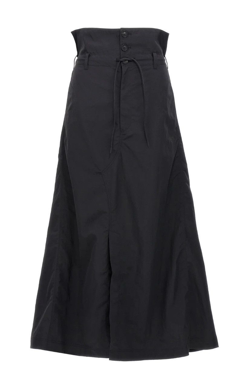 Y-3 Poly crinkle maxi skirt Size 28" / US 6 / IT 42 - 1 Thumbnail