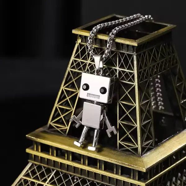Jewelry Chihiro x Ayano Cube Robot Pendant Necklace Size ONE SIZE - 3 Thumbnail