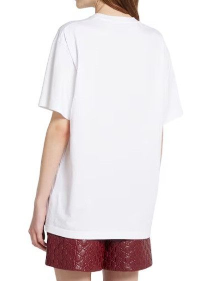 Gucci o1la5ras0426 Cotton Jersey Short Sleeve T-Shirt With Print Size M / US 6-8 / IT 42-44 - 4 Thumbnail