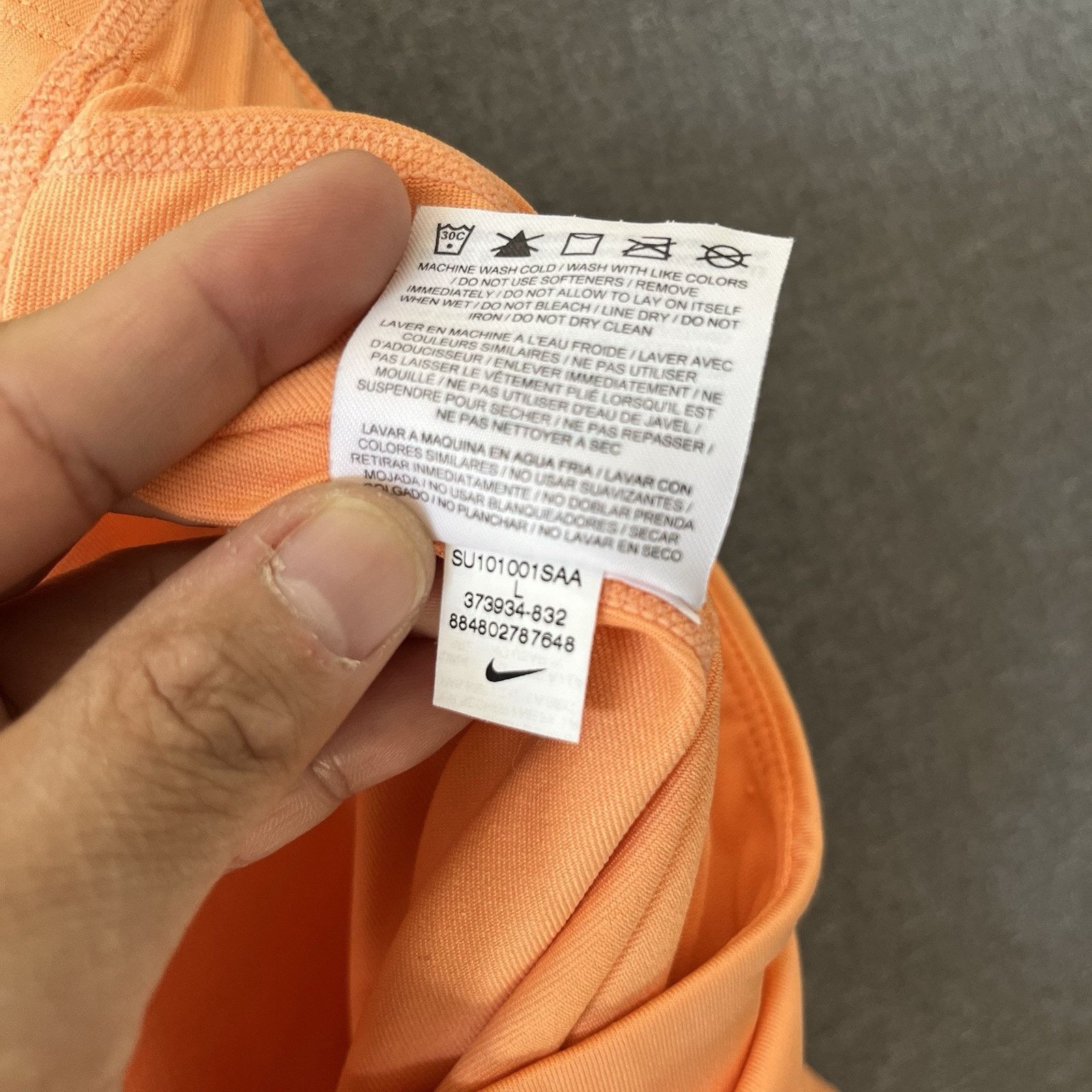 Nike Nike Dri Fit Skirt Skort Women’s Pink Peach Large Size 34" / US 12 / IT 48 - 7 Thumbnail