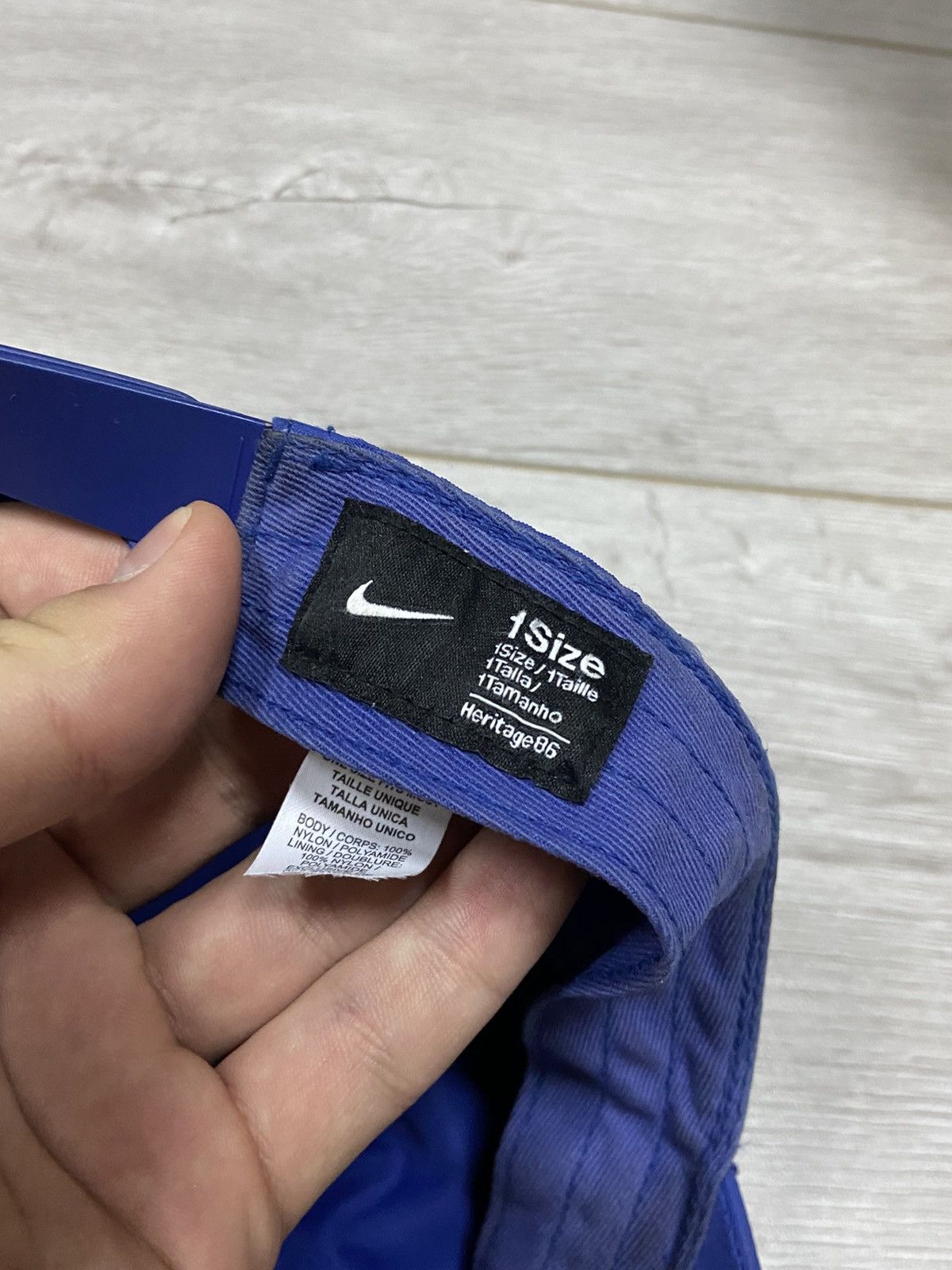 Vintage Nike Tn vintage nylon cap Size ONE SIZE - 9 Thumbnail