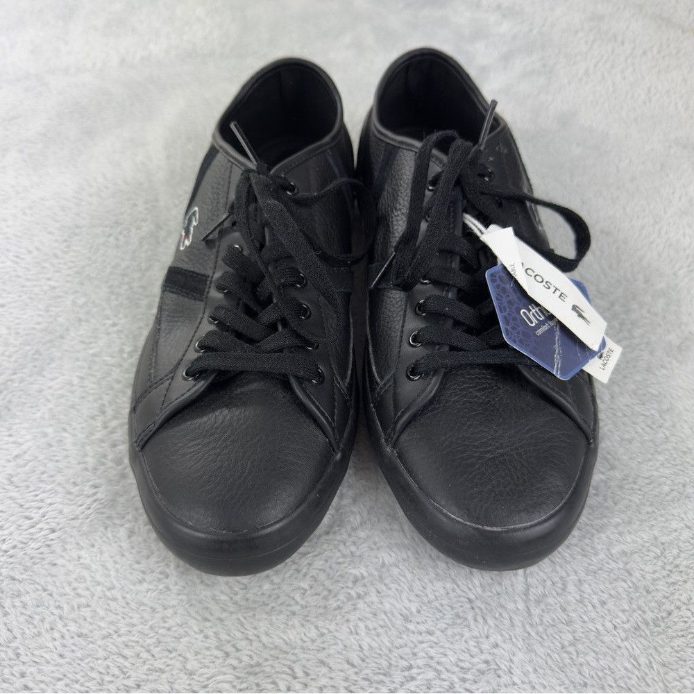 Lacoste Lacoste NWT Men's Sz 9.5 US/8.5 UK/42.5 EU Orthiolite Black Size US 9.5 / EU 42-43 - 6 Thumbnail