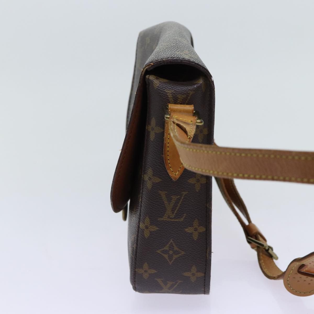 Louis Vuitton LOUIS VUITTON Monogram Saint Cloud GM Shoulder Bag M51242 Size ONE SIZE - 3 Thumbnail