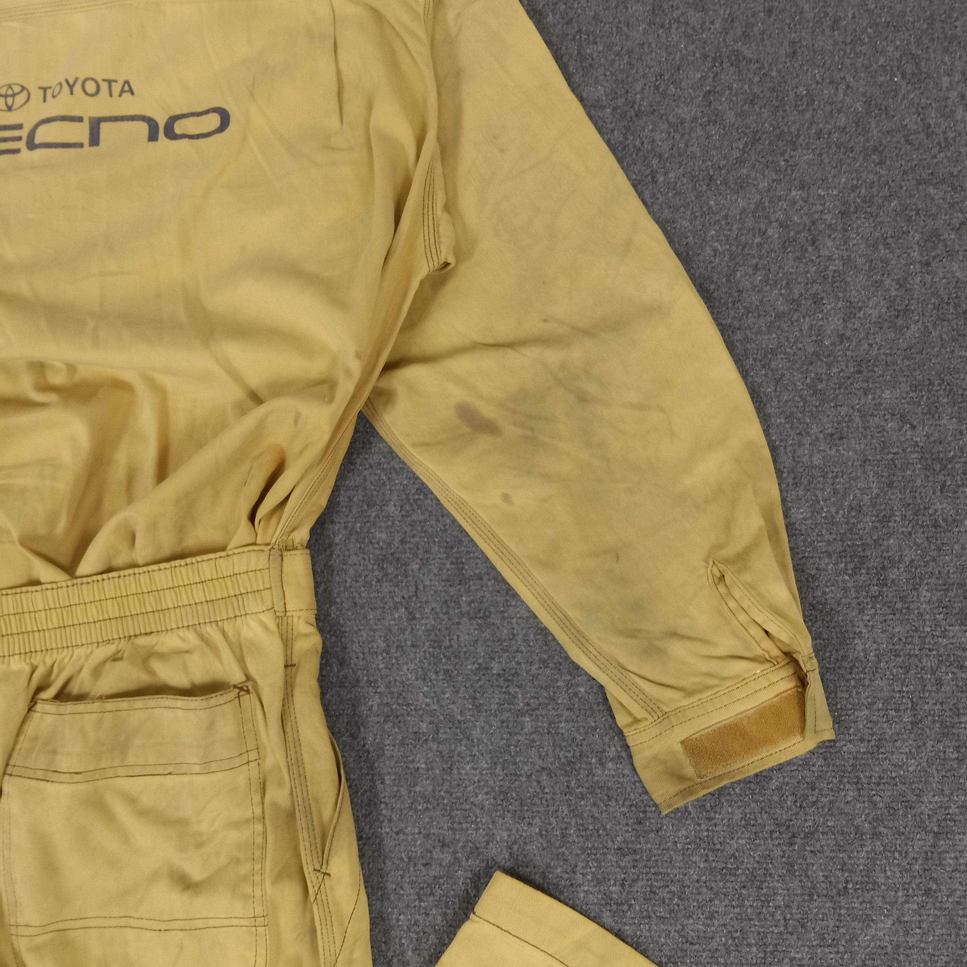 Japanese Brand × Vintage Toyota Tecno Japanese Racing Team Coverall Jacket Size US M / EU 48-50 / 2 - 2 Thumbnail