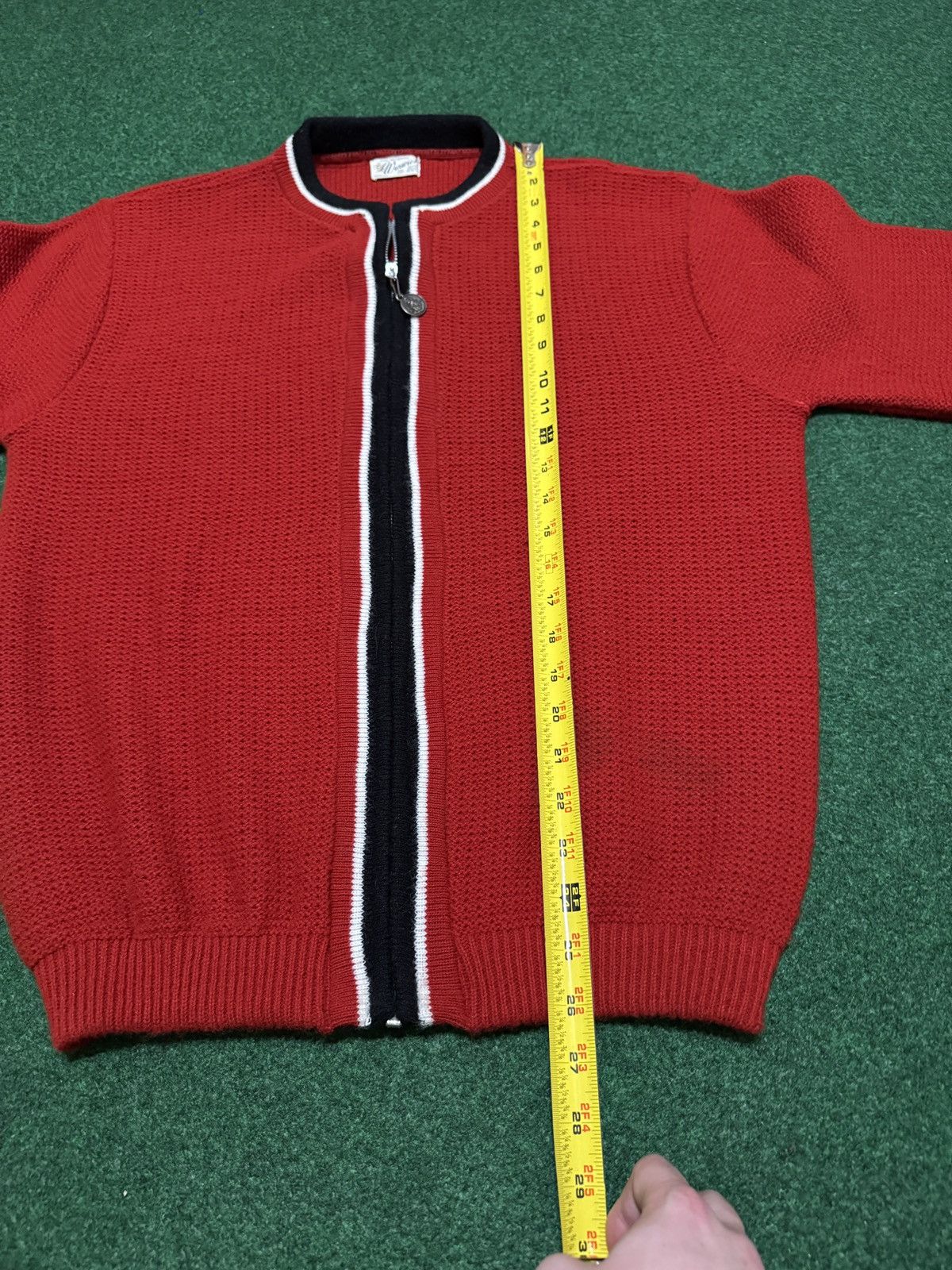 Vintage Vintage Full Zip Cardigan Warwick 50s Sweater Medium 21x26 Size US M / EU 48-50 / 2 - 9 Thumbnail