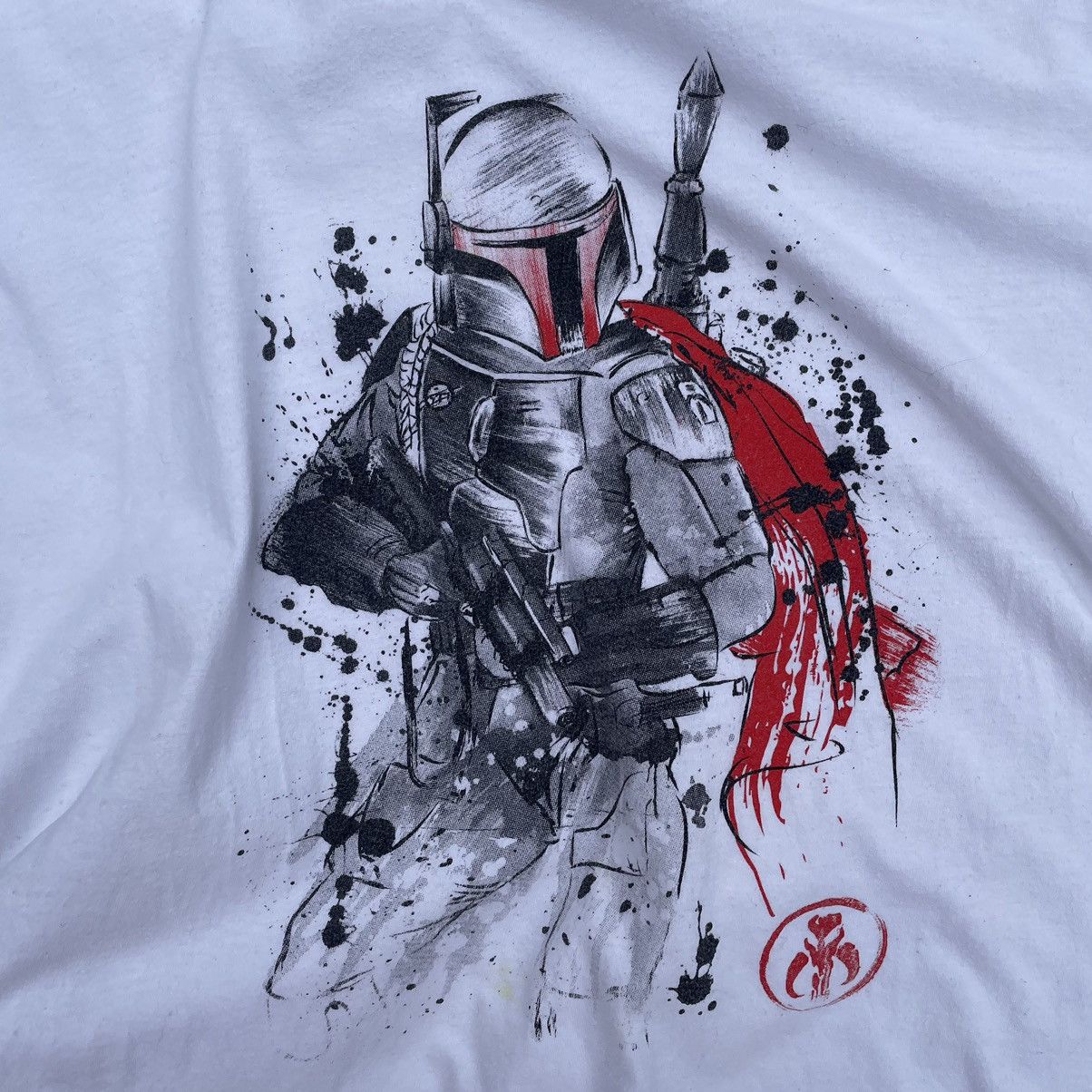 Star Wars × Vintage Vintage Star Wars T-shirts Boba Fett Logo Y2K 90s USA Size US XXL / EU 58 / 5 - 4 Thumbnail