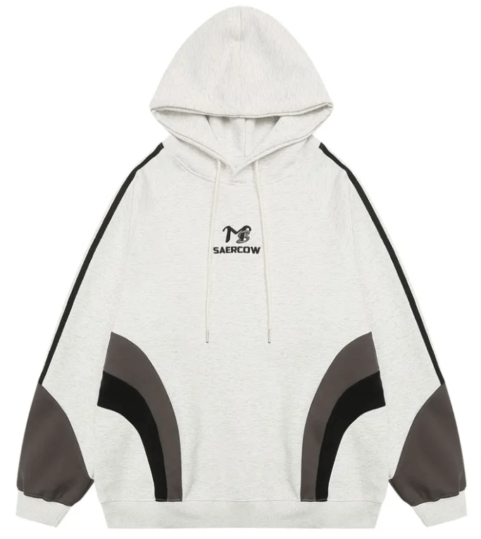 Japanese Brand × Vintage "Sear Cow-White-L" Hoodie Size US L / EU 52-54 / 3 - 1 Thumbnail