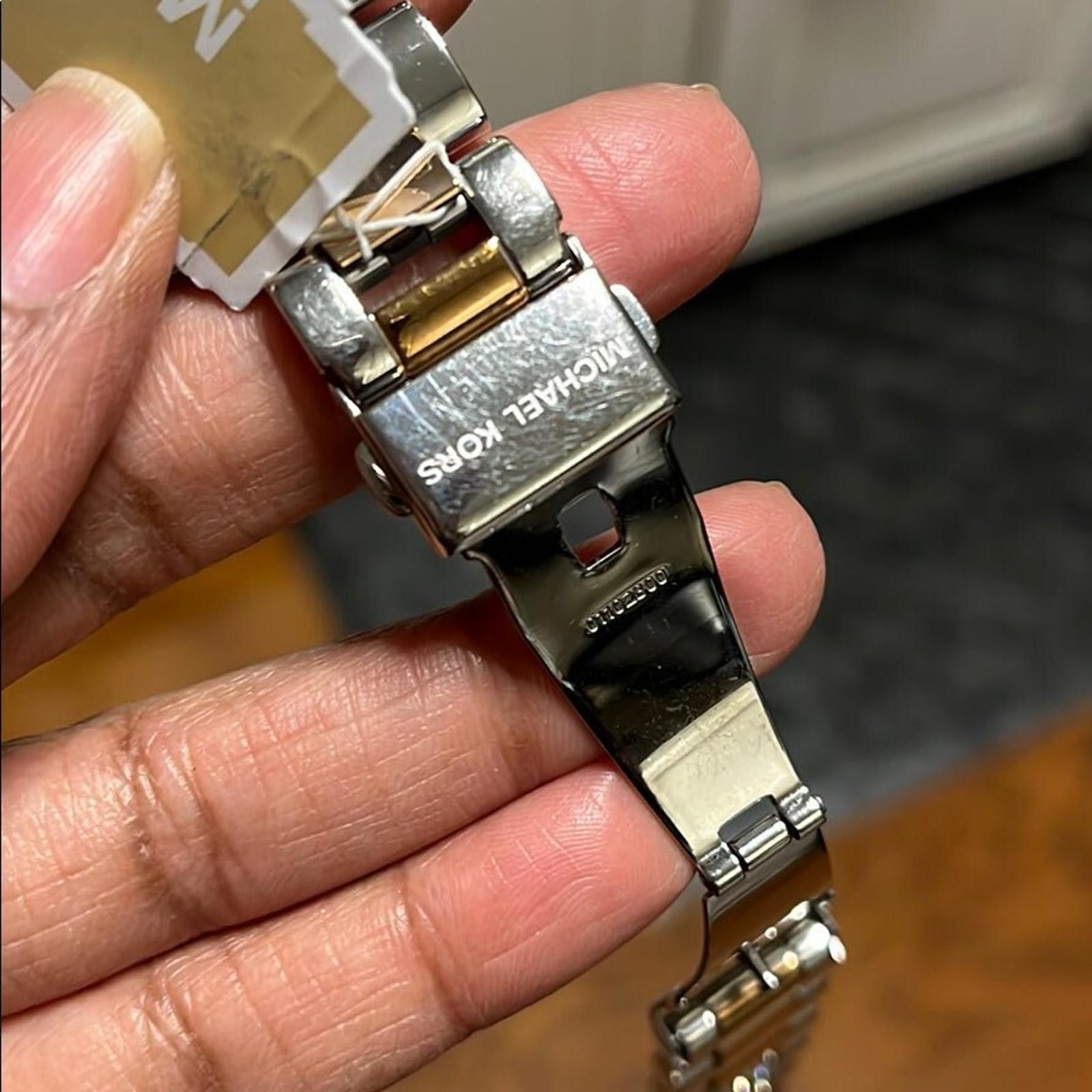 Michael Kors Michael Kors Stainless Steel Bracelet Band for Apple Watch Size ONE SIZE - 8 Thumbnail