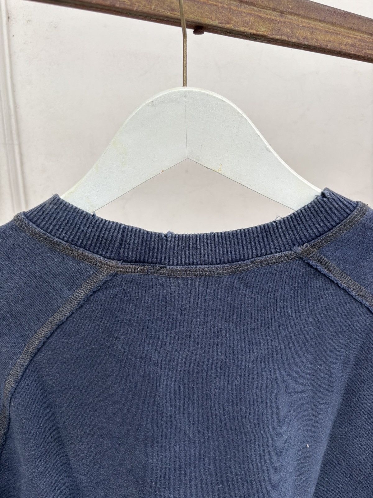 Balmain Post Decarnin Indigo Dyed Sweater Size US M / EU 48-50 / 2 - 5 Thumbnail