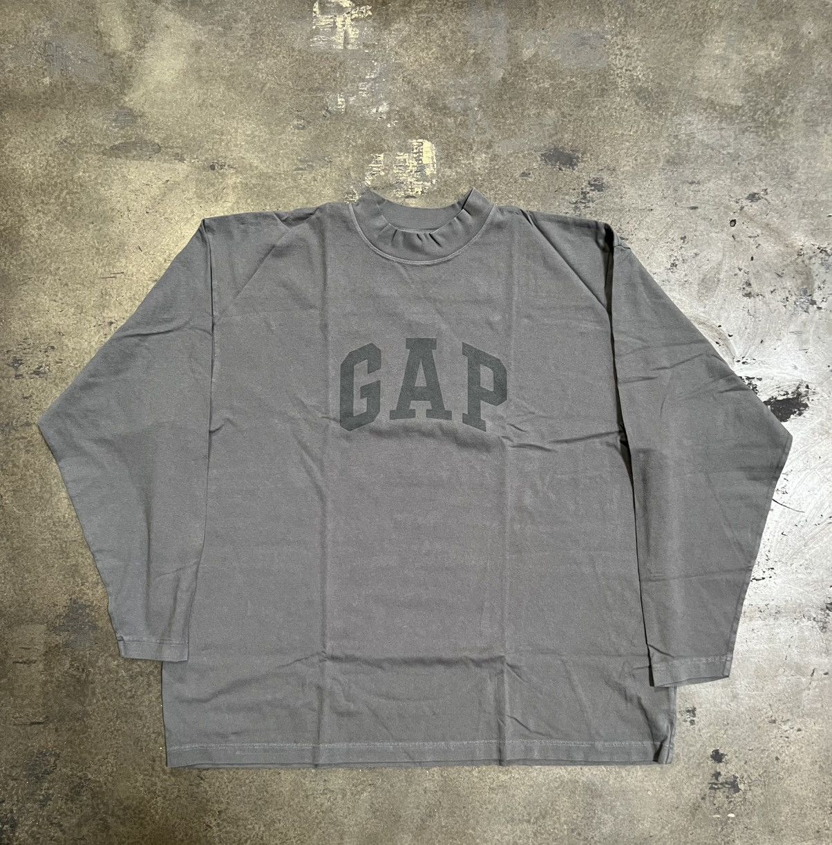 Yeezy Yeezy x Gap x Balenciaga 10A Dove LS Tee Dark Green - XL