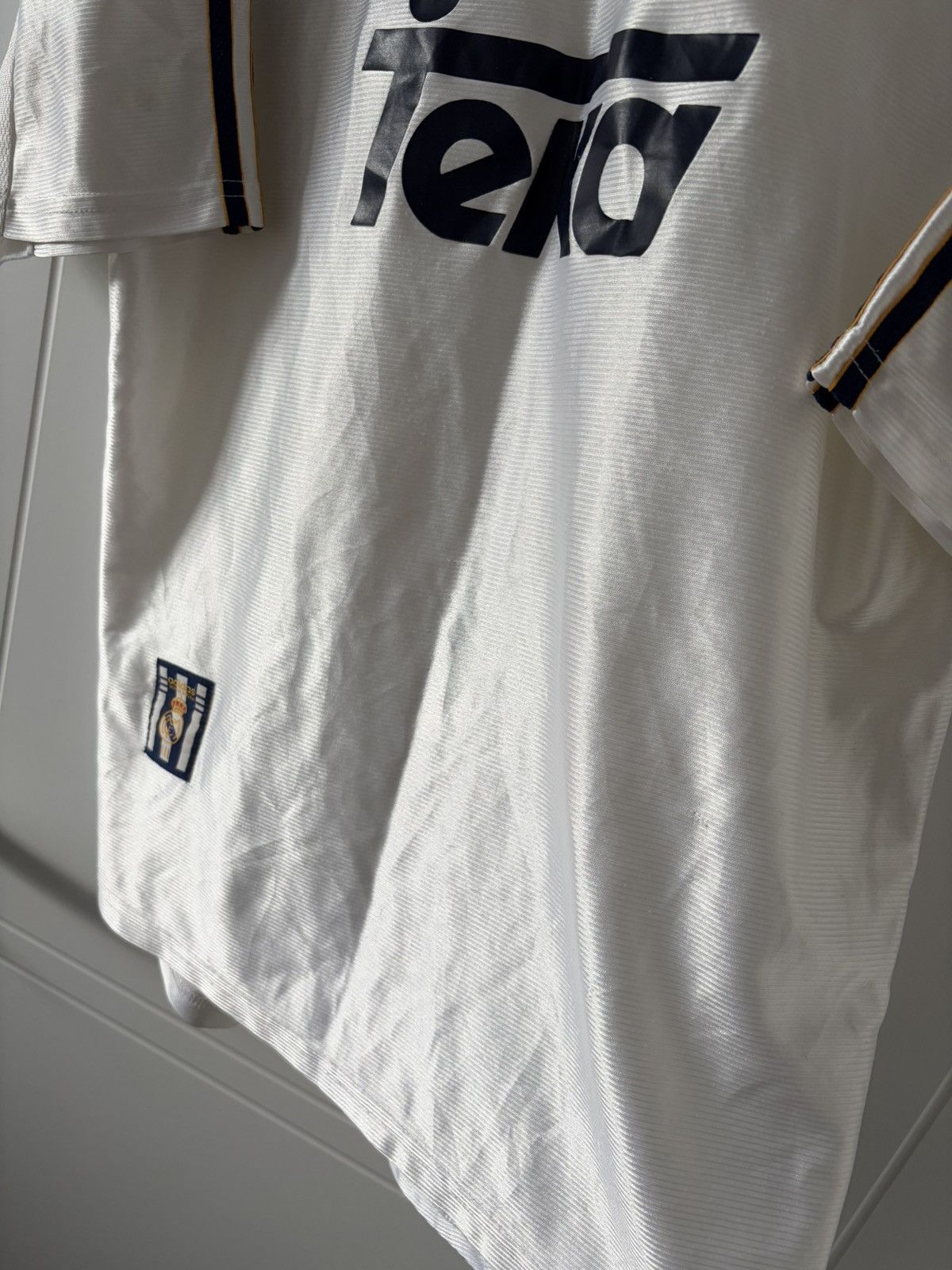 Real Madrid adidas 1998-2000 domowa vintage — zdjęcie 3