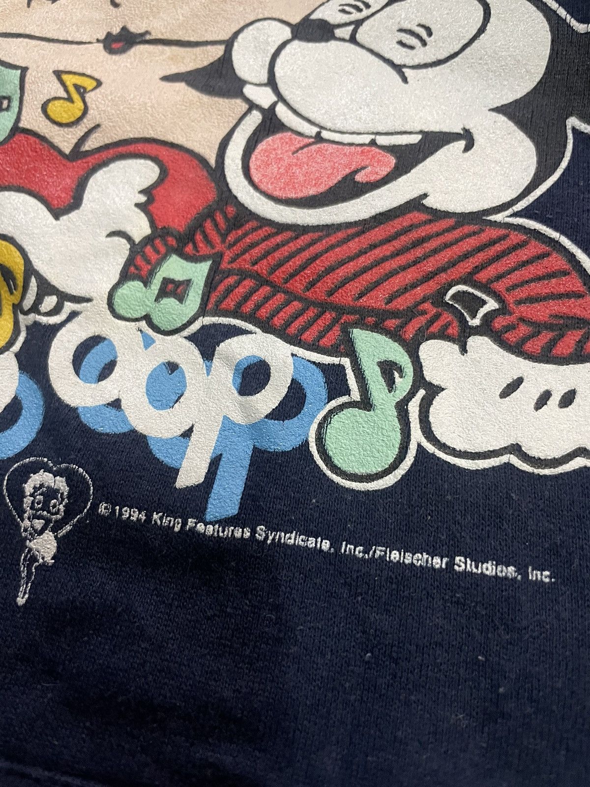 Vintage Vintage 90s Betty Boop Sweatshirt Size US M / EU 48-50 / 2 - 4 Thumbnail