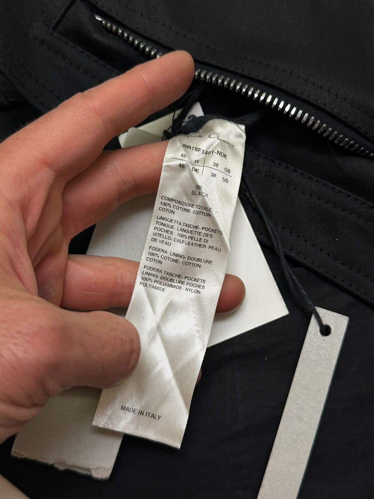 Rick Owens 2018 Sisyphus Cross Cargo Chap Vest Size ONE SIZE - 7 Thumbnail