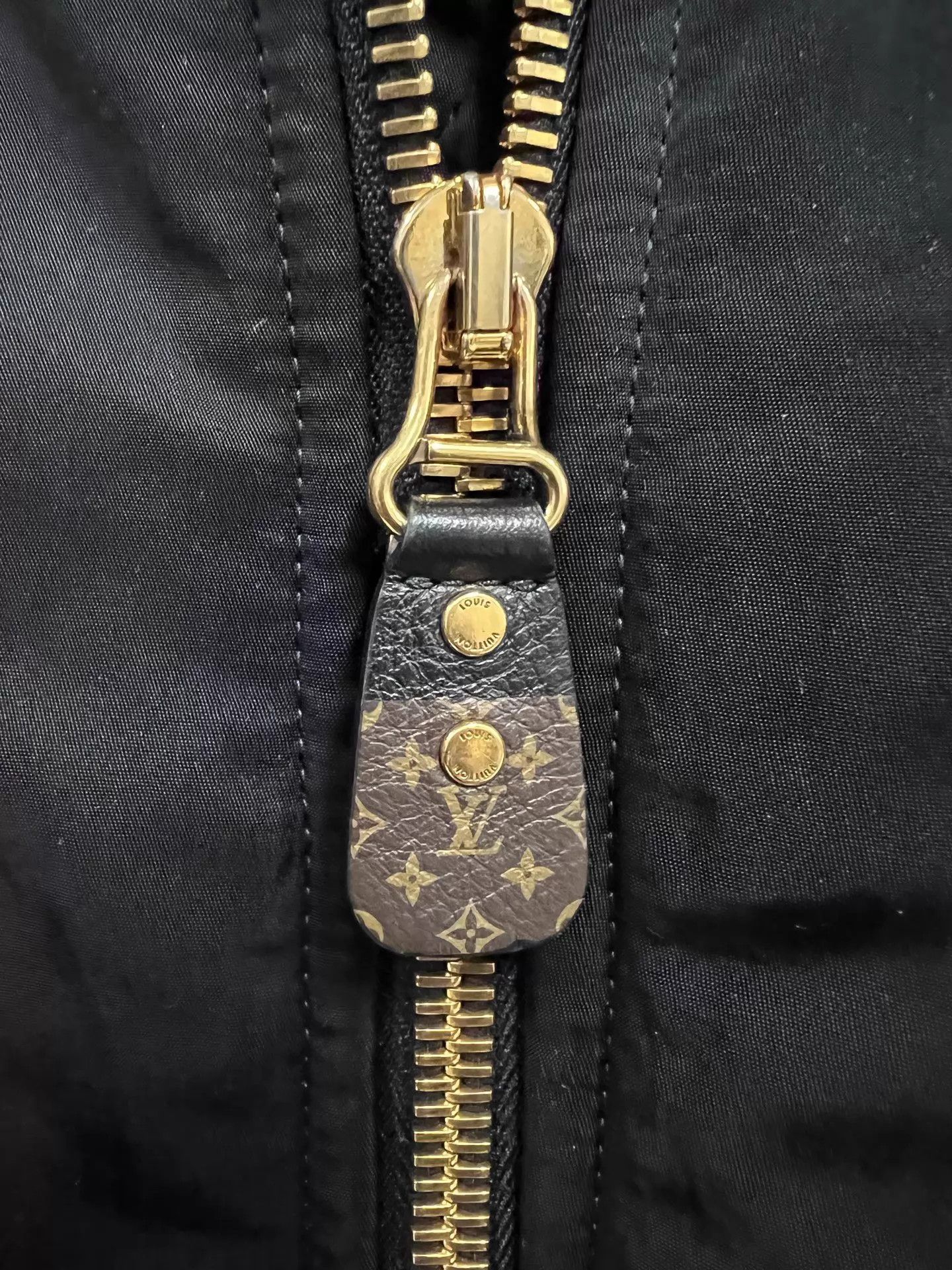 Louis Vuitton LV Monogram Allover Print Teddy Jacket 38 C03032 Size S / US 4 / IT 40 - 4 Thumbnail