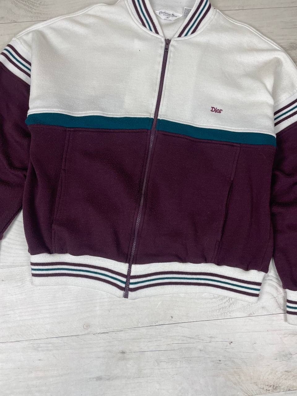 Christian Dior Monsieur Vintage Christian Dior Monsieur Bomber Jacket Full Zip 90s Size US XL / EU 56 / 4 - 3 Thumbnail