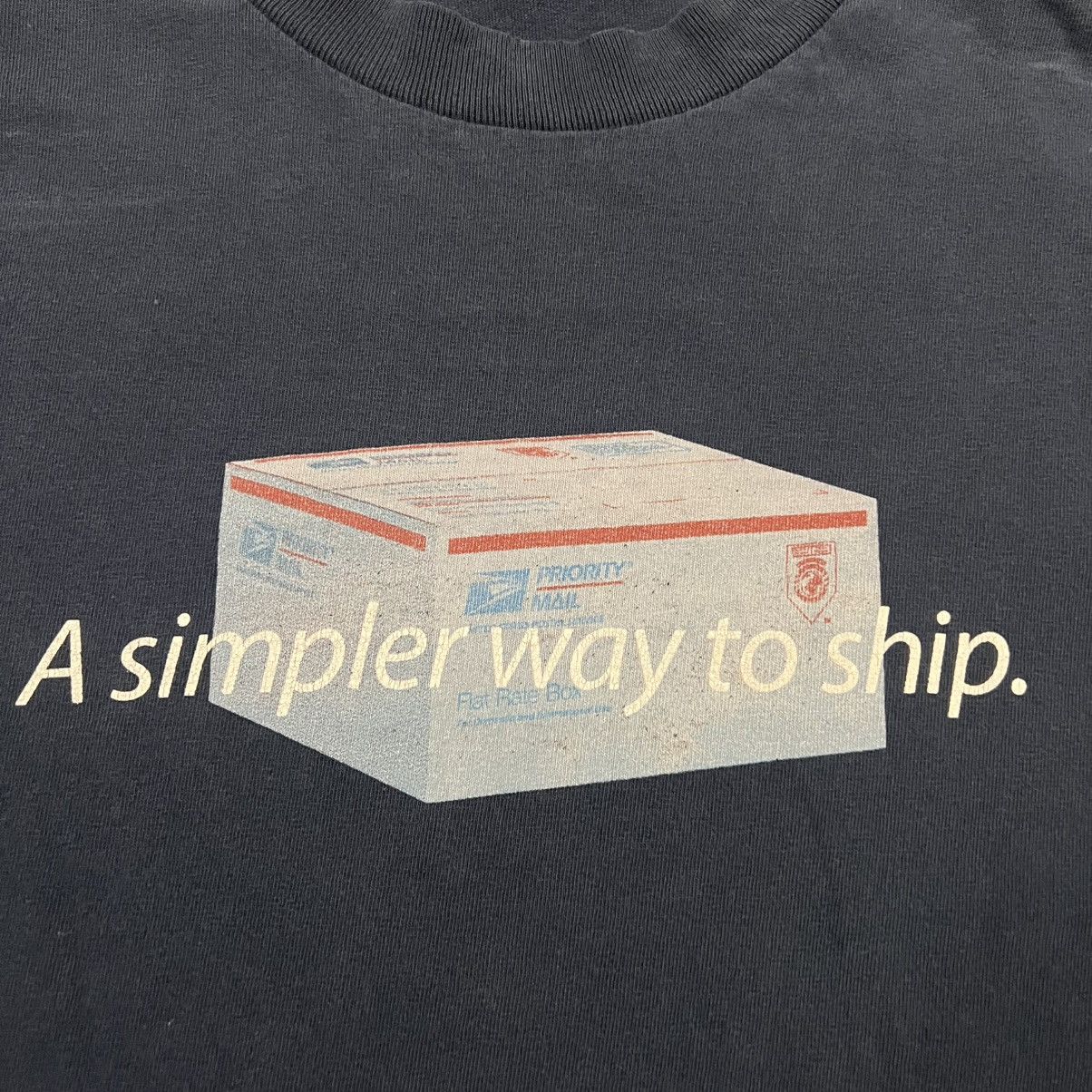 Vintage Vintage USPS A Simpler Way To Ship Tee Size US L / EU 52-54 / 3 - 3 Thumbnail