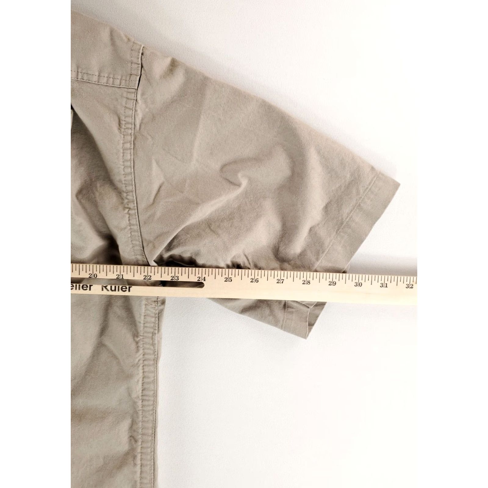 Vintage Cabela's Safari Series Field Utility Shirt Tan Short Sleeve Button-Down Mens L Brown Shirt Size US L / EU 52-54 / 3 - 4 Thumbnail