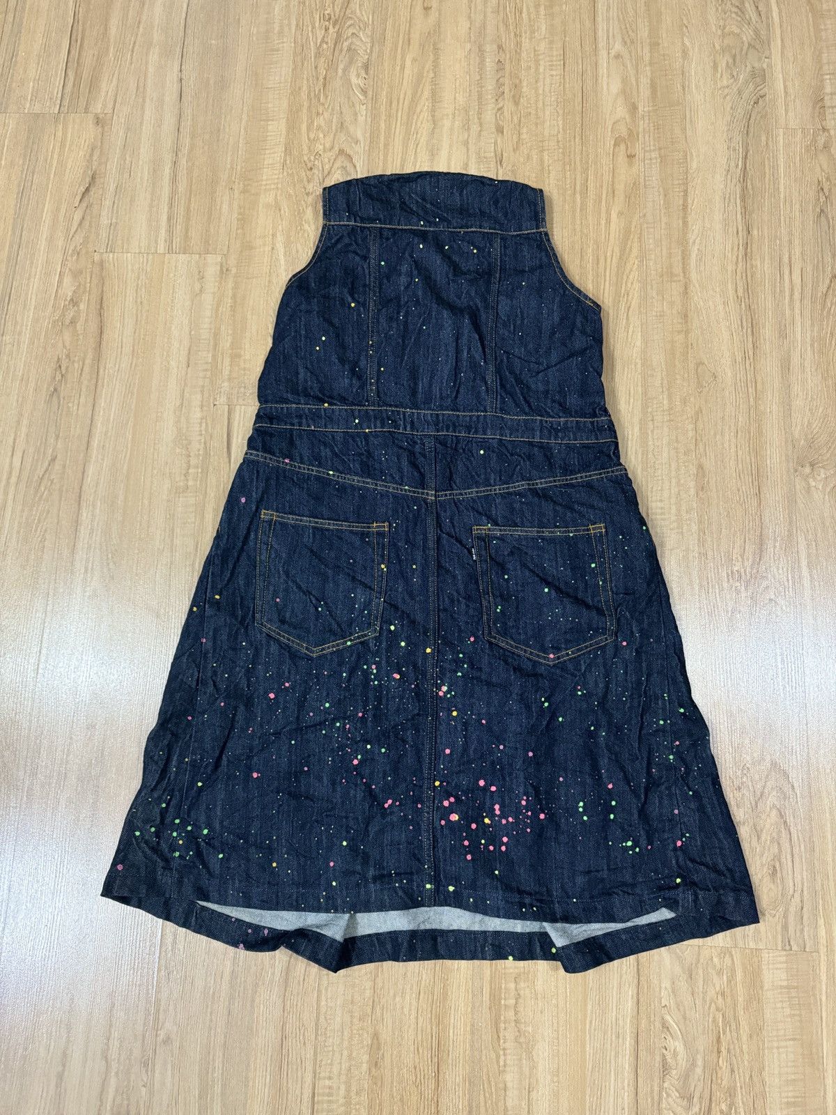 Issey Miyake × Ne-Net NE NET DENIM DRESSES Size M / US 6-8 / IT 42-44 - 6 Thumbnail