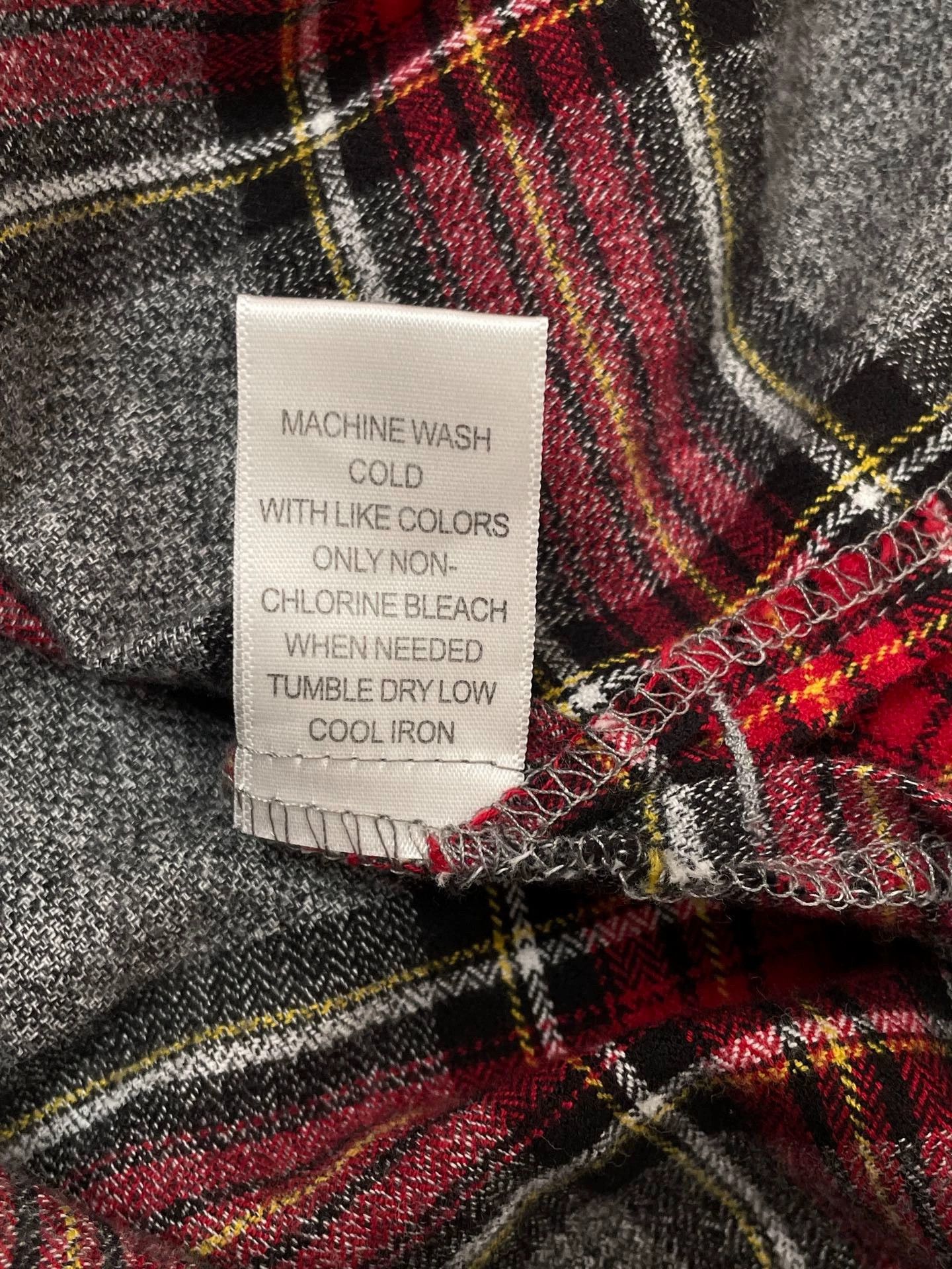Fear of God Fear of God S2 Second Line Gray Red Check Shirt M Size US M / EU 48-50 / 2 - 5 Thumbnail