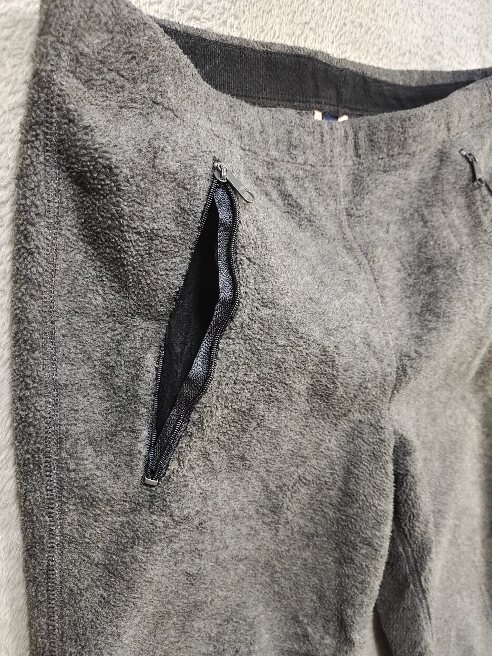 Patagonia Patagonia Synchilla Fleece Pants, Heather Grey USA Made Size 32" / US 10 / IT 46 - 6 Thumbnail