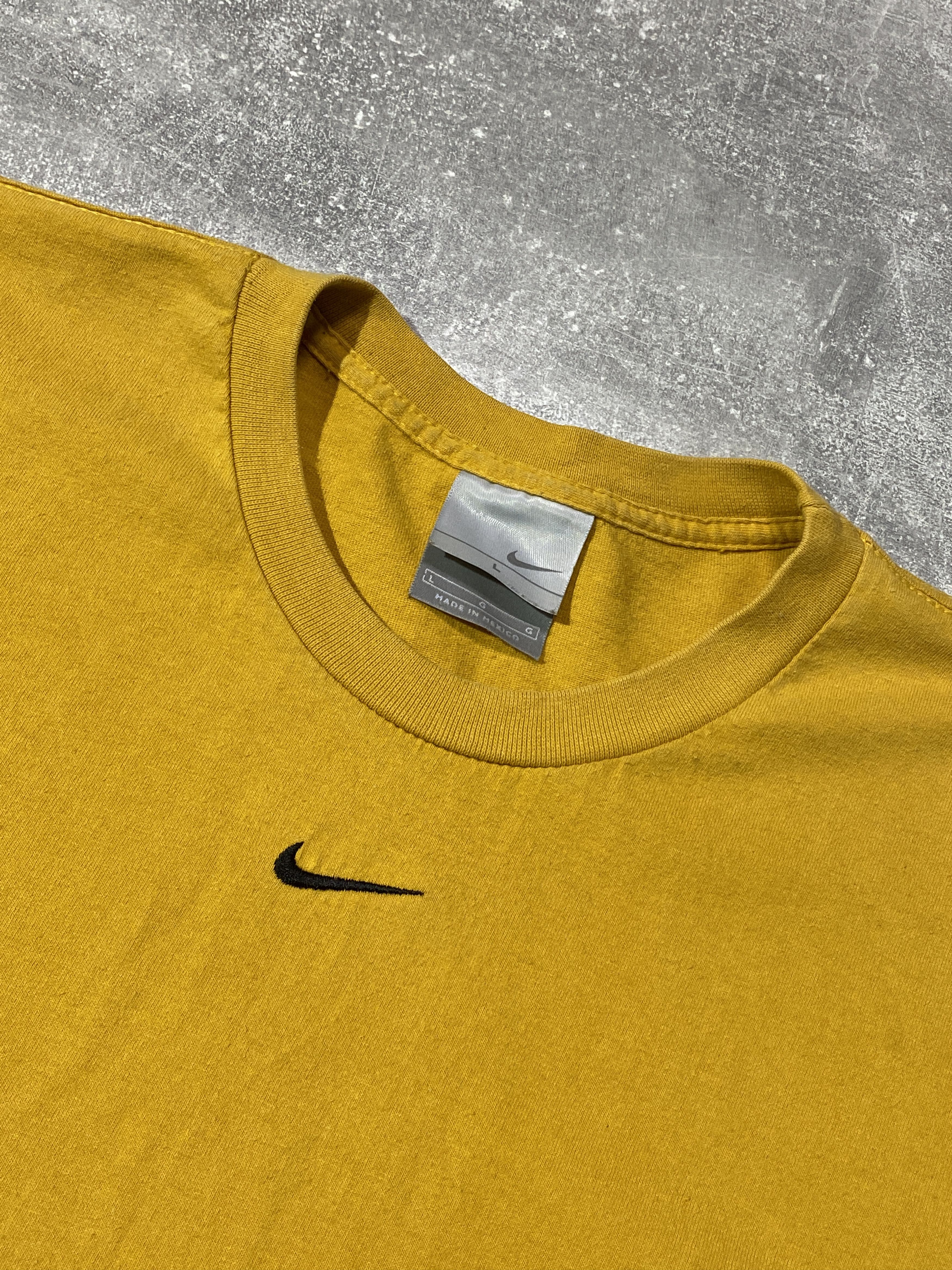 Nike Vintage 90s Nike Center Swoosh Long sleeve Size US M / EU 48-50 / 2 - 2 Thumbnail