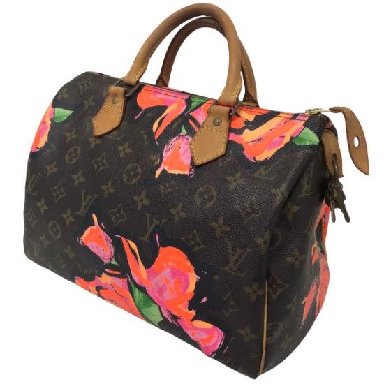image of Louis Vuitton Handbag Monogram Rose Speedy 30 Brown, Women's