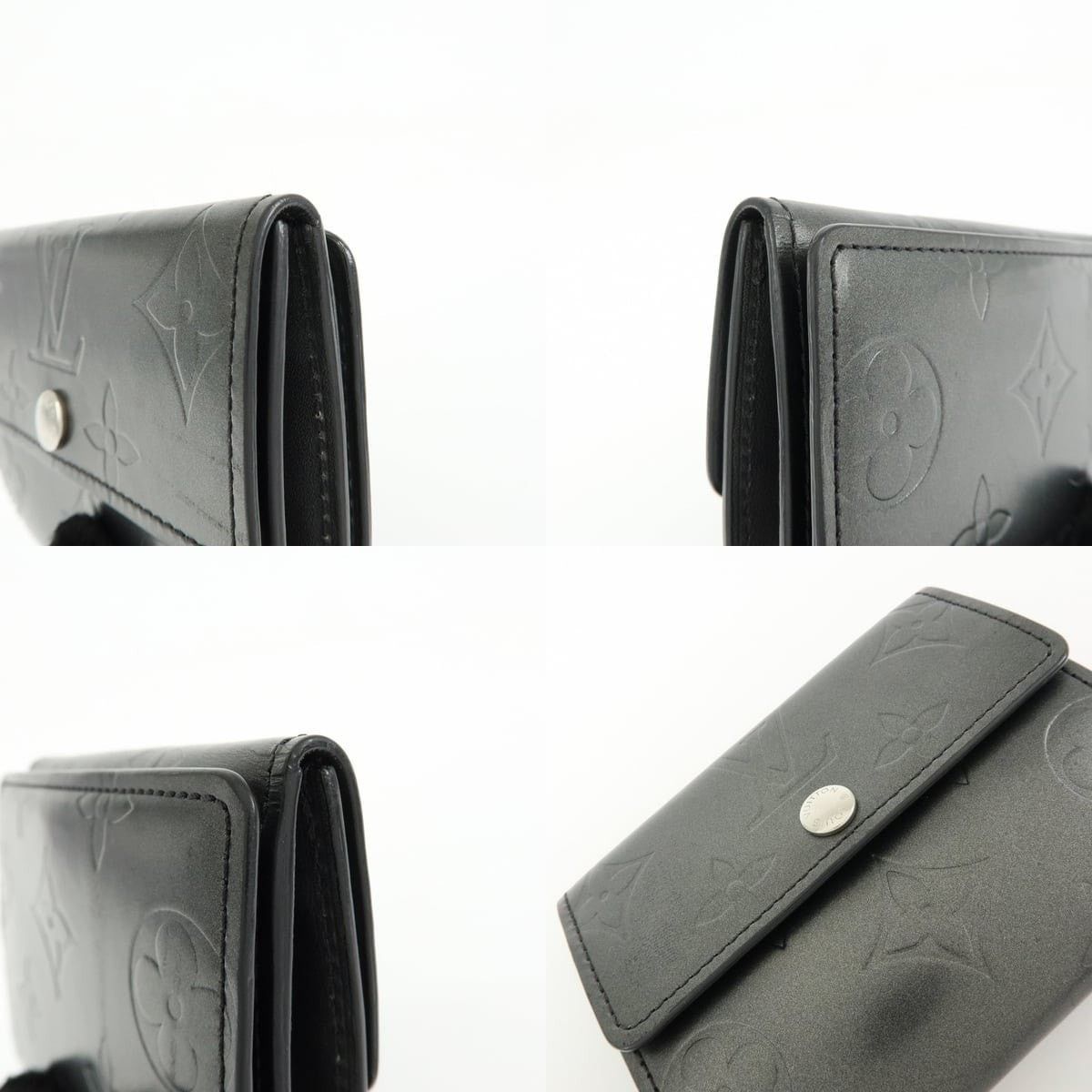 Louis Vuitton Louis Vuitton Monogram Vernis Ludlow Coin Case Gray Size ONE SIZE - 5 Thumbnail