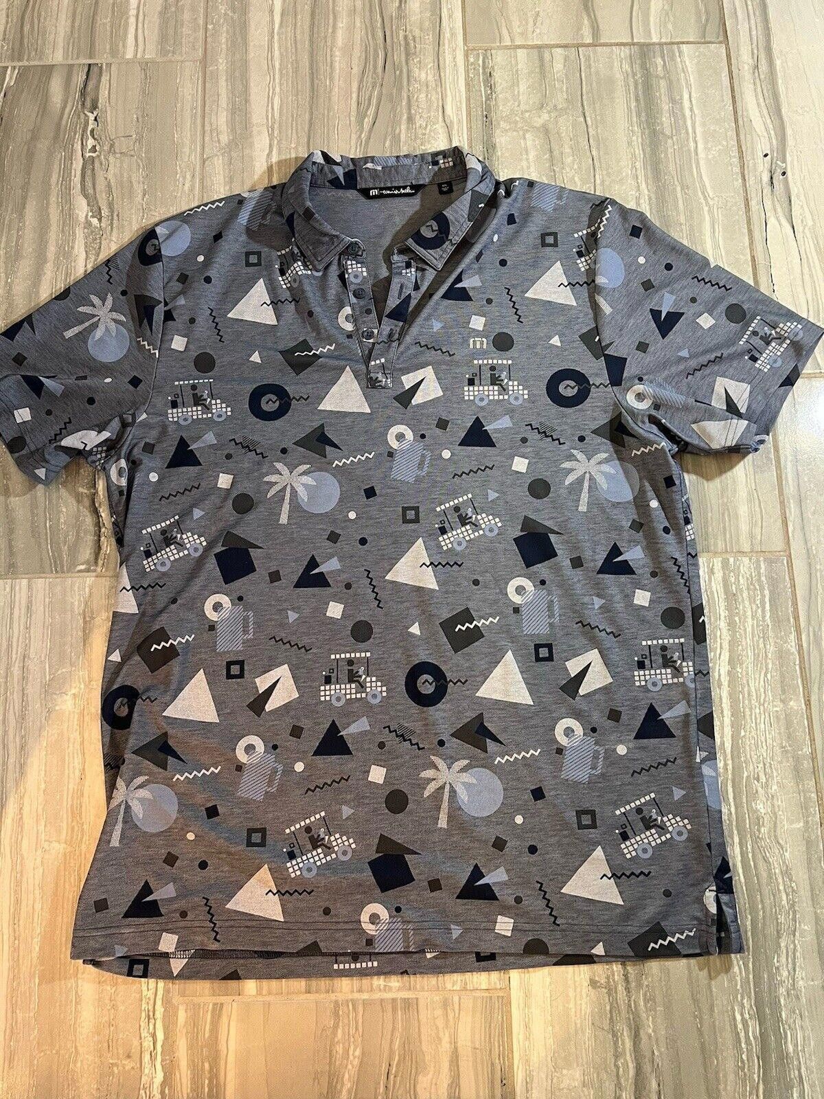 TravisMathew TravisMathew Rat Pack Mens Golf Polo Size XXL Size US XXL / EU 58 / 5 - 1 Thumbnail